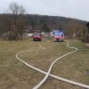 Brand in Gebäude / Garage